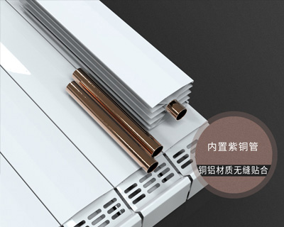 铜铝复合散热器选材